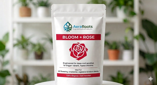 AeraRoots Bloom + Rose flowering plant aeration booster